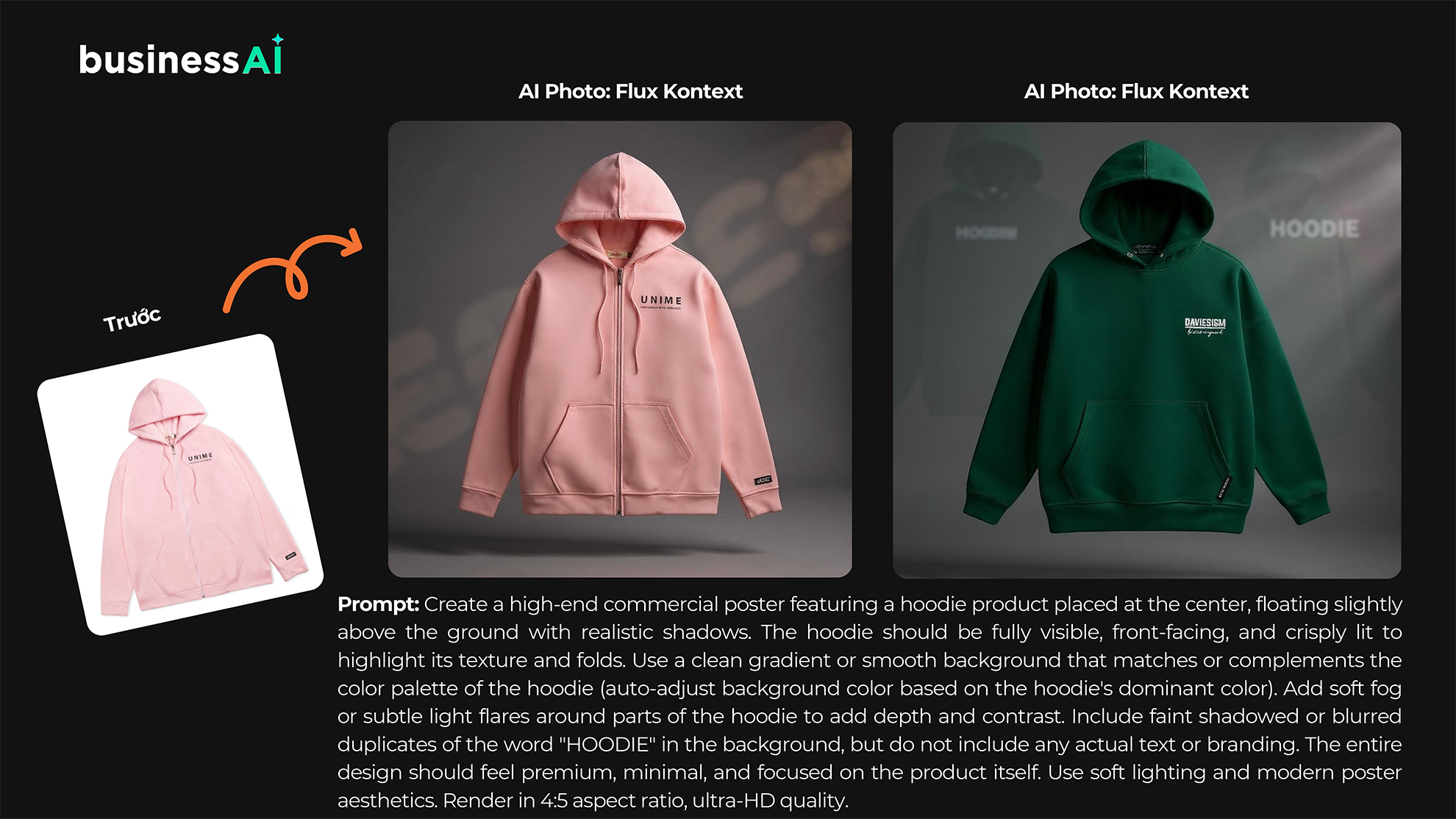 AI Photo Demo - Product Variations